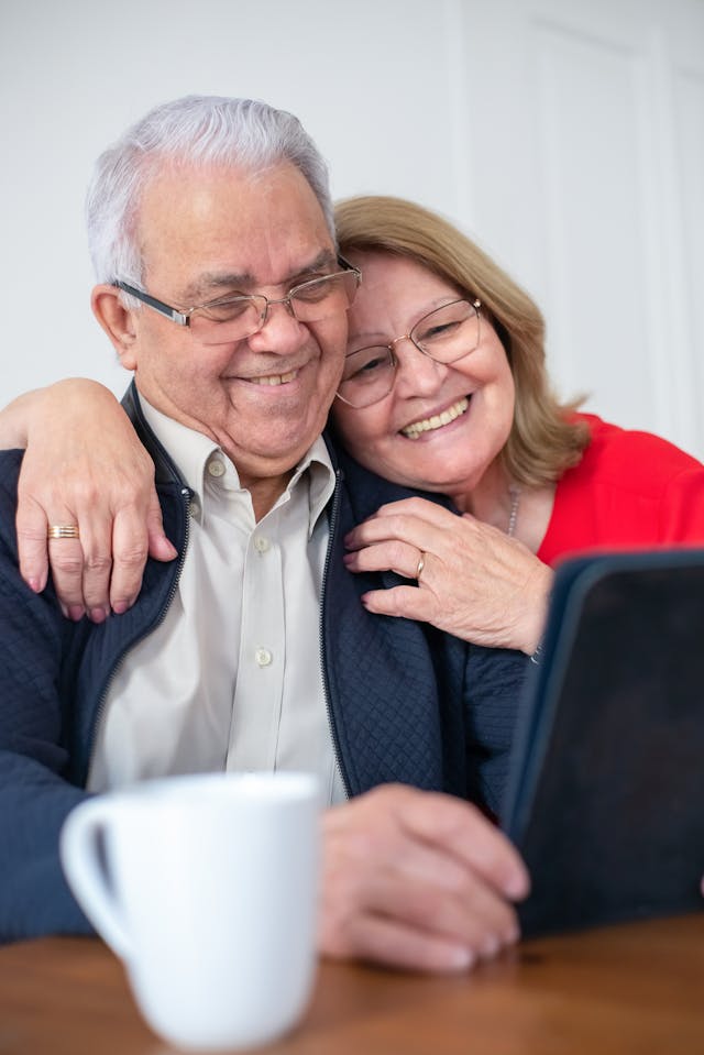 estate planning awareness month, image of older man and woman