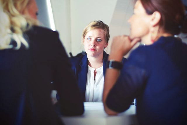 special needs, planning, image of woman at a meeting