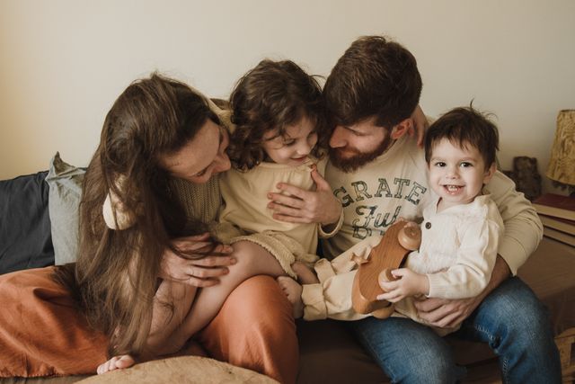 estate planning for young families, image of young family